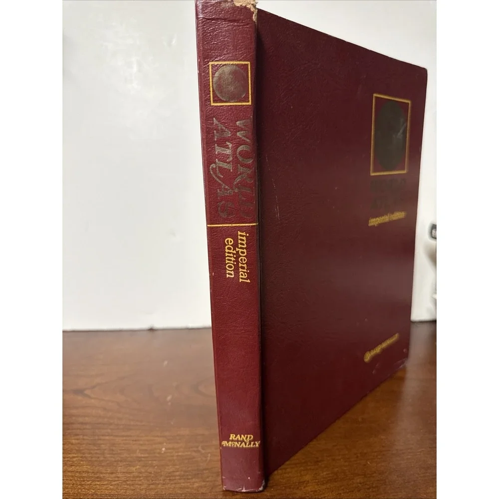 Rand McNally World Atlas‎ Imperial Edition  1971